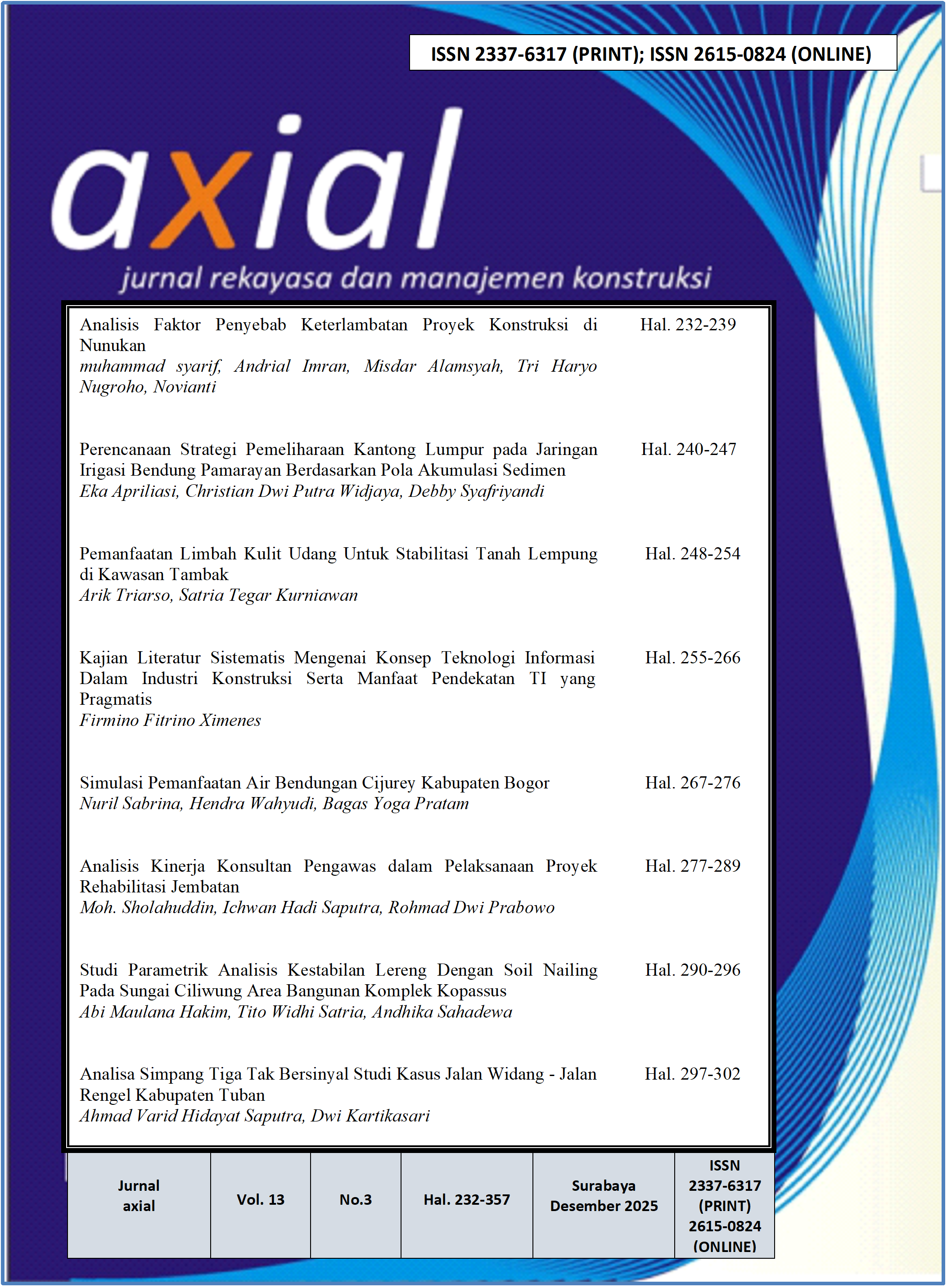 					View Volume 13, Nomor 3, Desember Tahun 2025
				